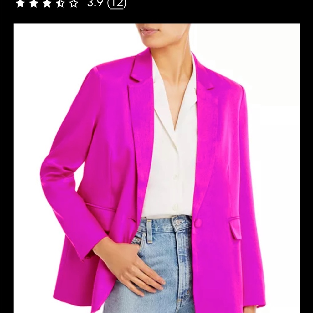 Lucy Paris Women's Fuchsia Blazer Jacket